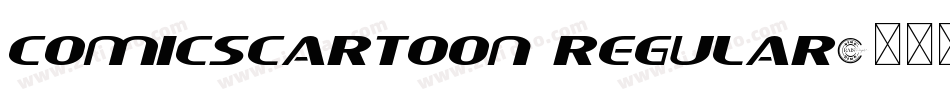ComicsCarToon Regular字体转换
